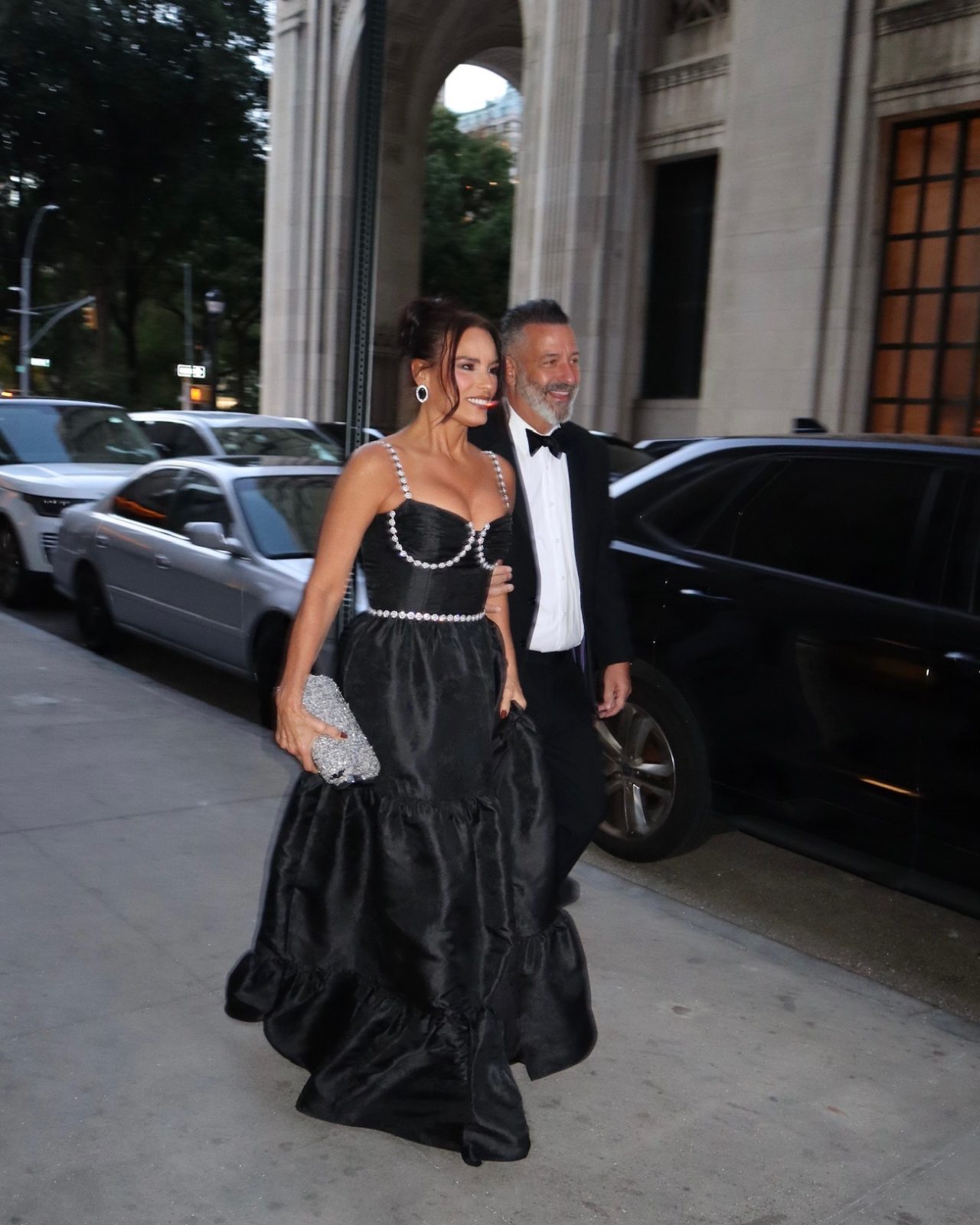 Leaving for a black tie evening